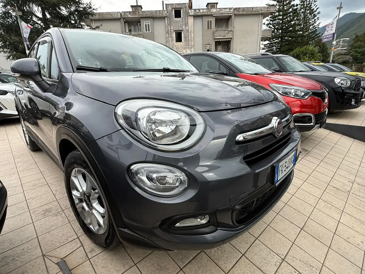 Fiat 500X 500X 1.3 MJet 95 CV Lounge 2017-UNICO PROPRIETARIO Grigio - 2
