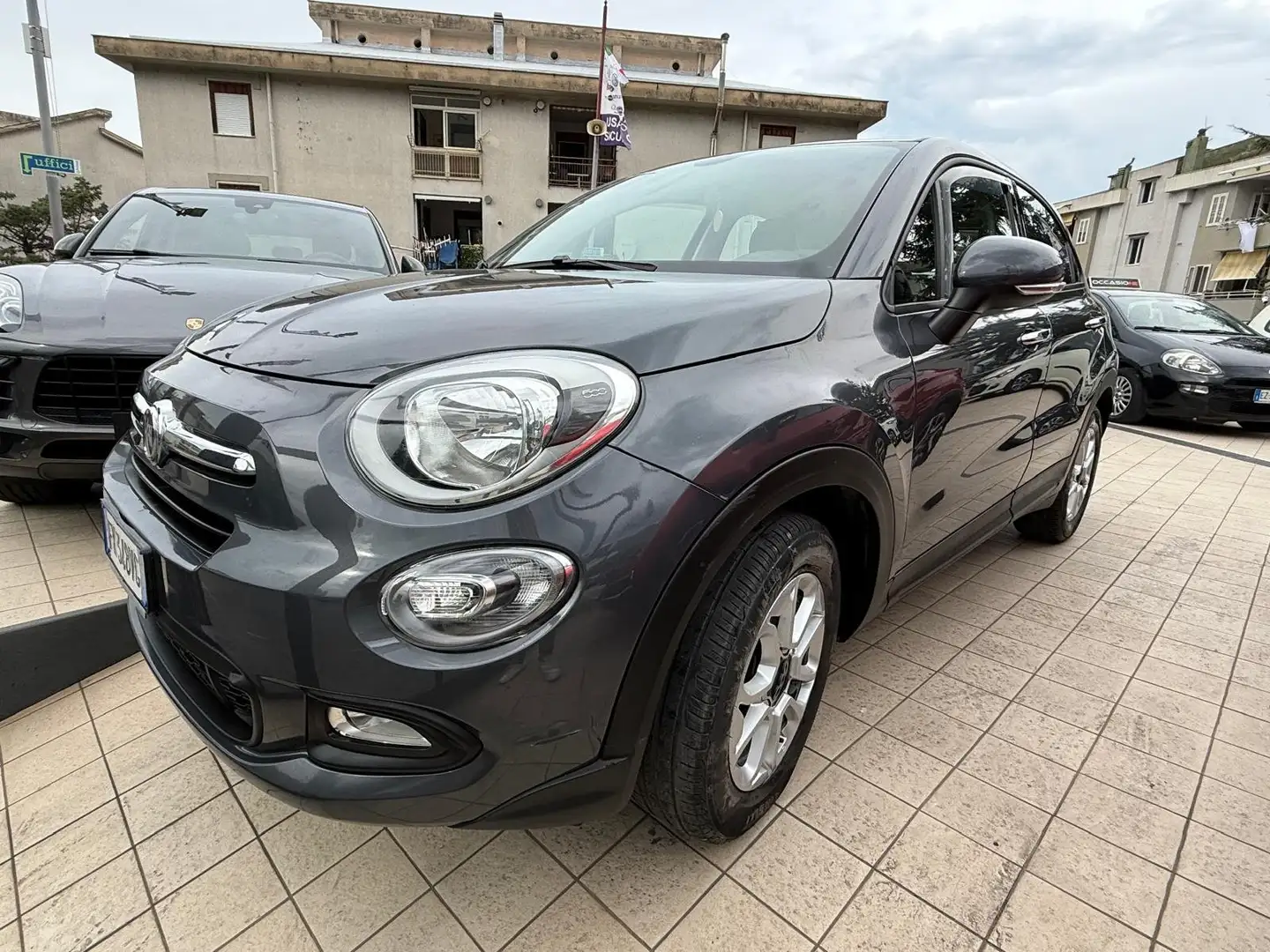 Fiat 500X 500X 1.3 MJet 95 CV Lounge 2017-UNICO PROPRIETARIO Grigio - 1