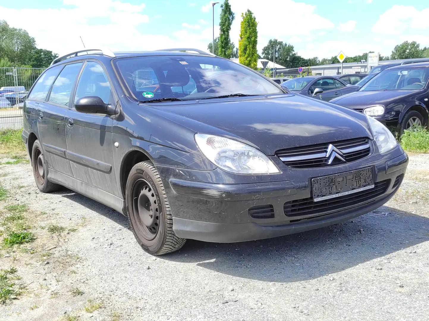 Citroen C5 KOMBI 1.8 TÜV 08-26 LUFTFAHRWERK KLIMAA TEMP BC Schwarz - 2