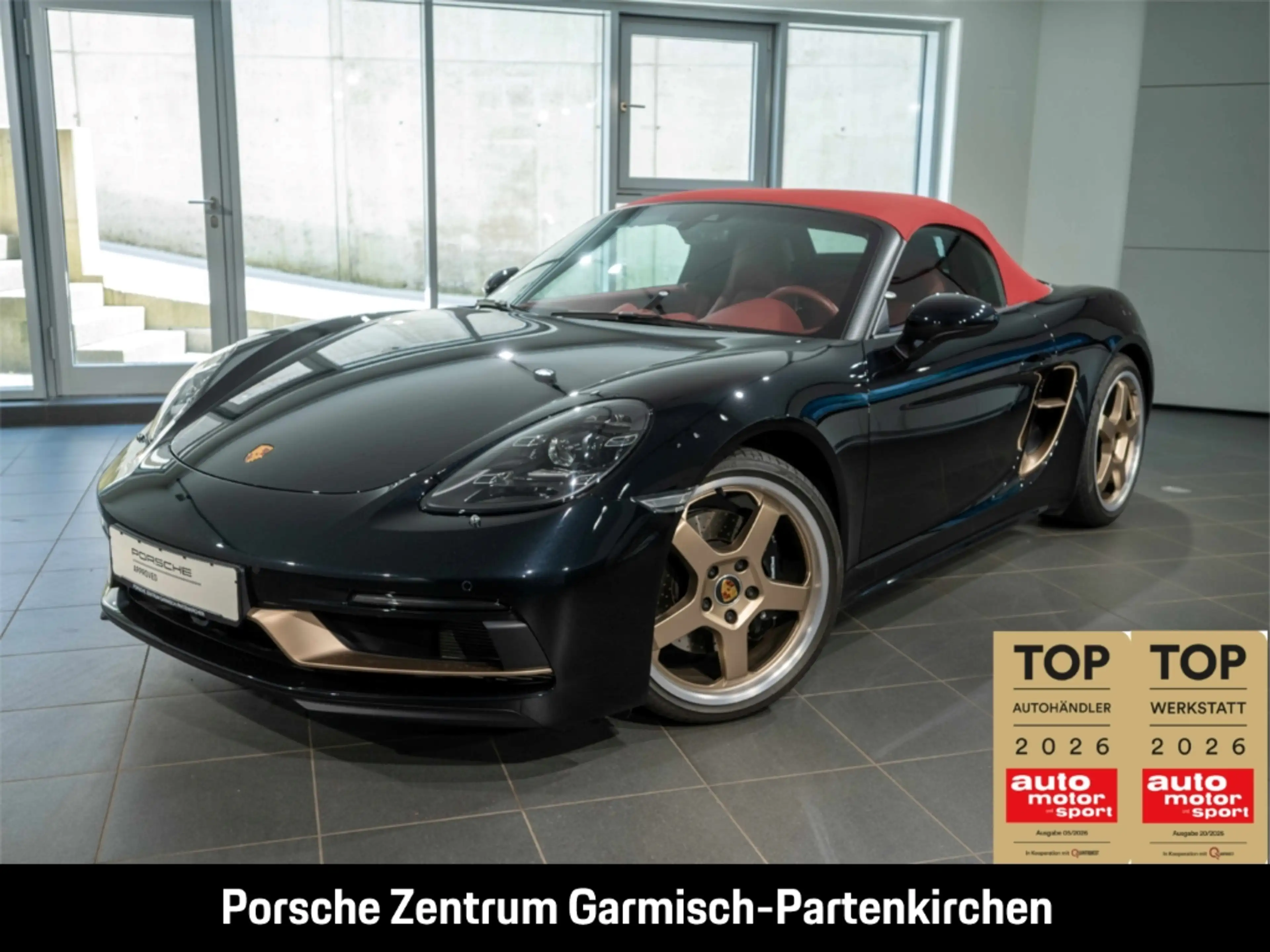 Porsche Boxster 25 Jahre Memory Sitze LenkradHZG Bose