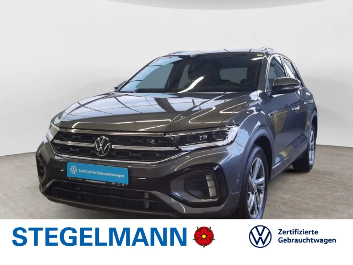Volkswagen T-Roc 1.5 TSI DSG R-Line *Matrix-LED*Navi*Kamera Grau - 1