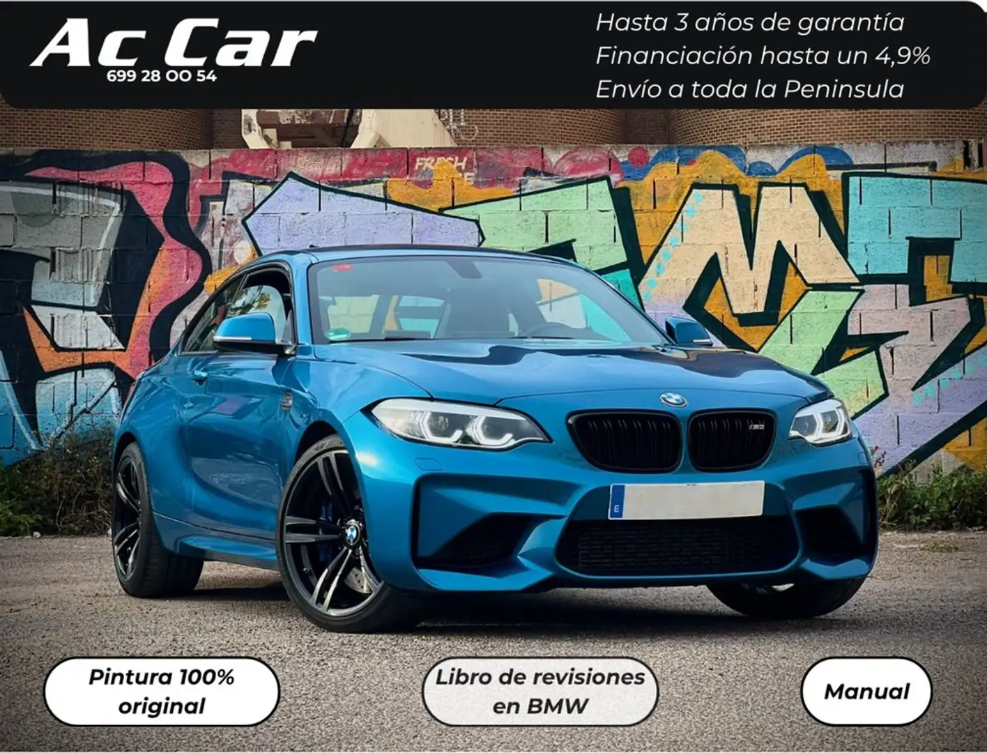 BMW M2 Azul - 1