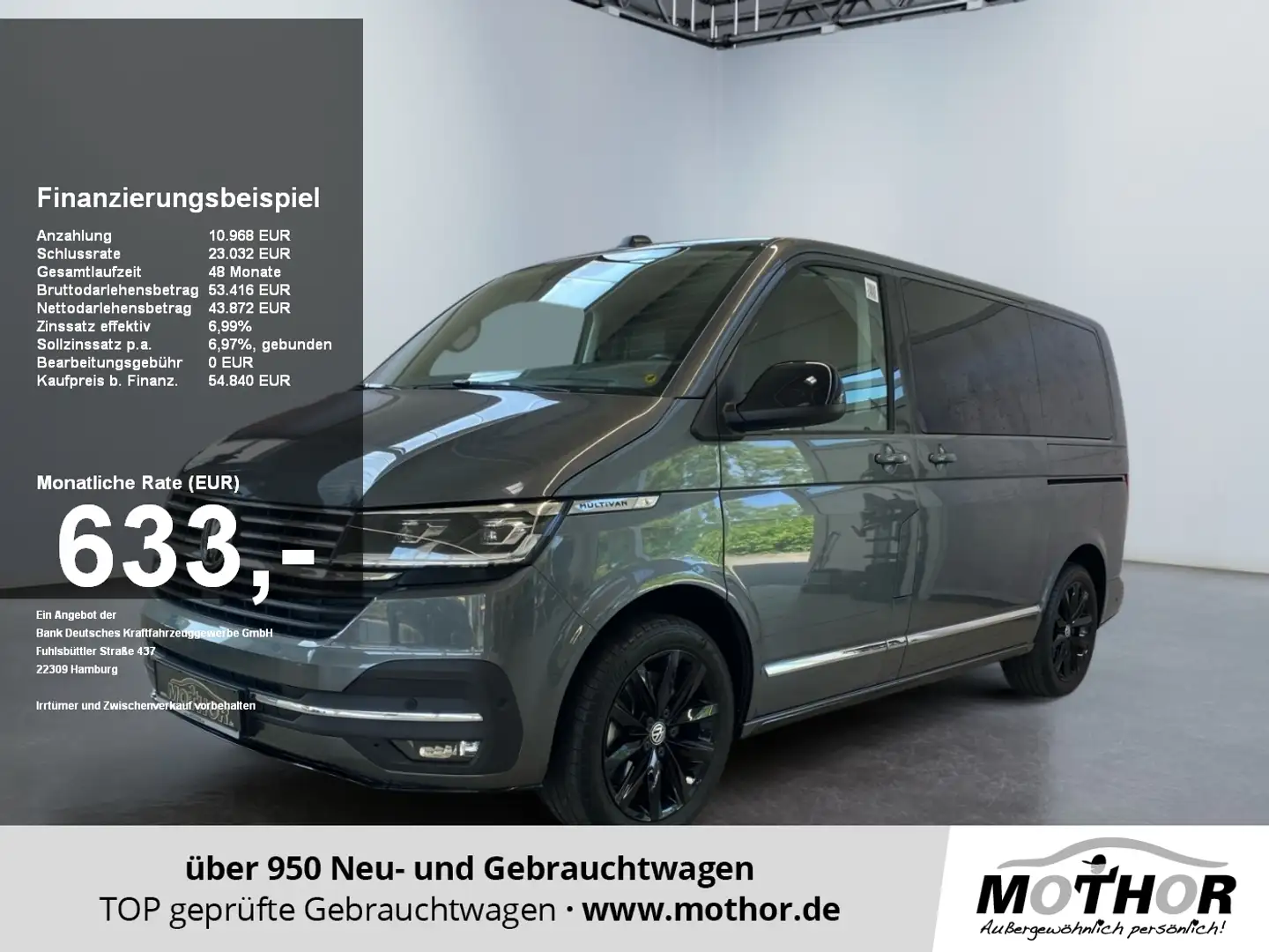 Volkswagen T6.1 Multivan Generation Six 2.0 TDI DSG Kamera Grau - 1