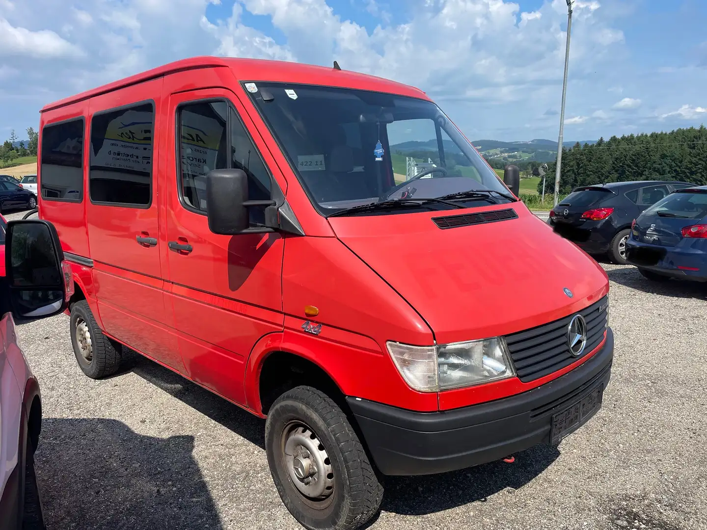 Mercedes-Benz Sprinter Sprinter 312 Oberaigner Allrad 4x4 Untersetzung Rot - 2