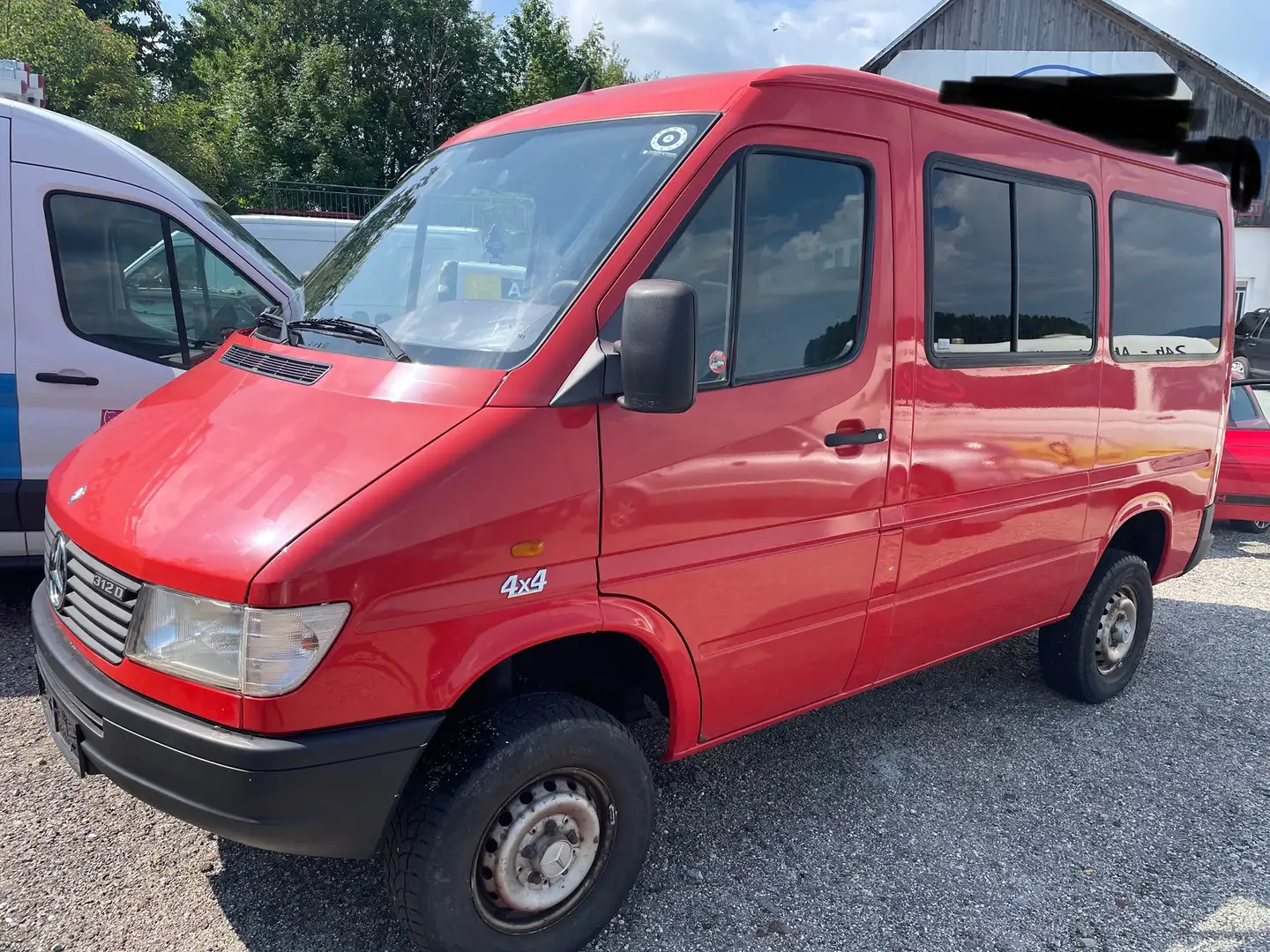 Mercedes-Benz Sprinter Sprinter 312 Oberaigner Allrad 4x4 Untersetzung Rot - 1