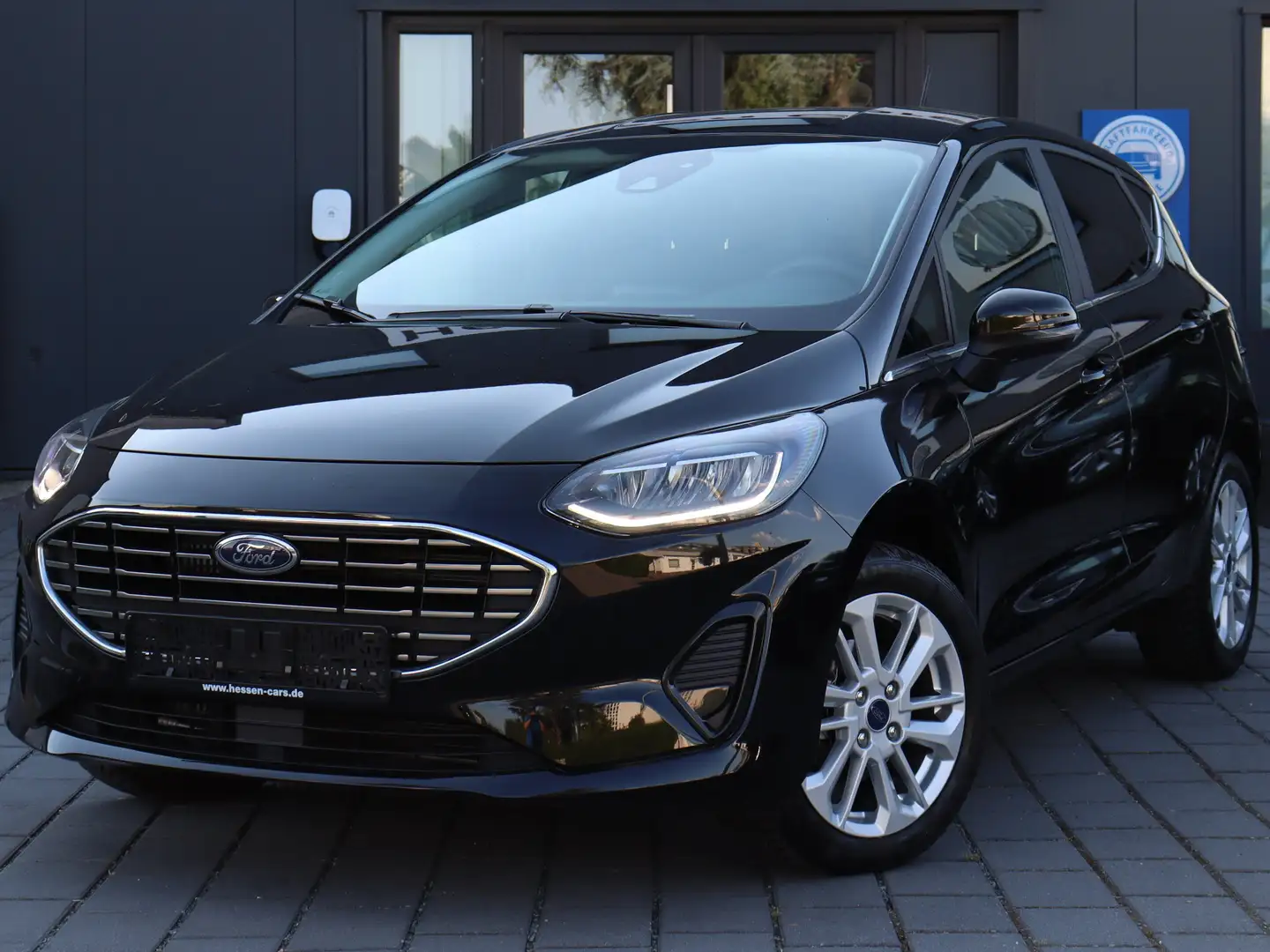 Ford Fiesta 1.0 EcoBoost AC-A*ALU*ACC*PDC*5j FGS Noir - 1