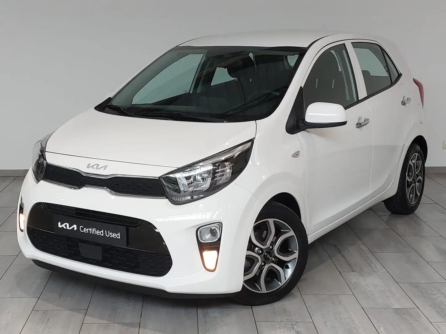 Kia Picanto MORE 1.0i ISG 67CV *GPS*PARK PILOT*JANTES ALU* Blanc - 1
