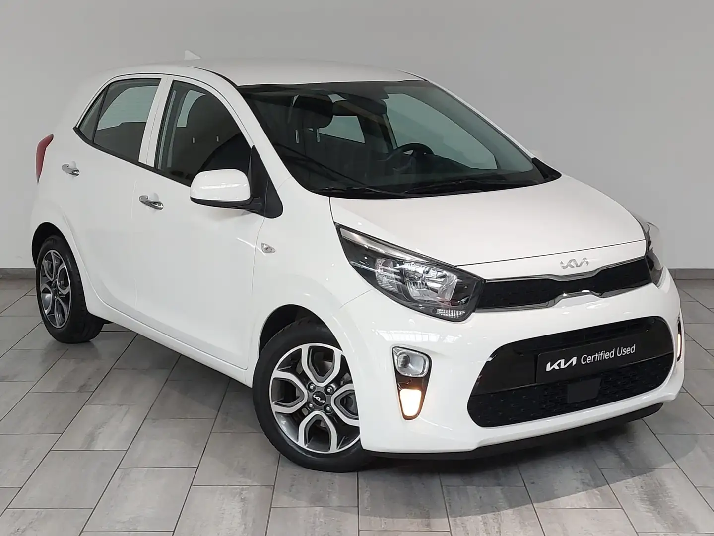 Kia Picanto MORE 1.0i ISG 67CV *GPS*PARK PILOT*JANTES ALU* Blanc - 2