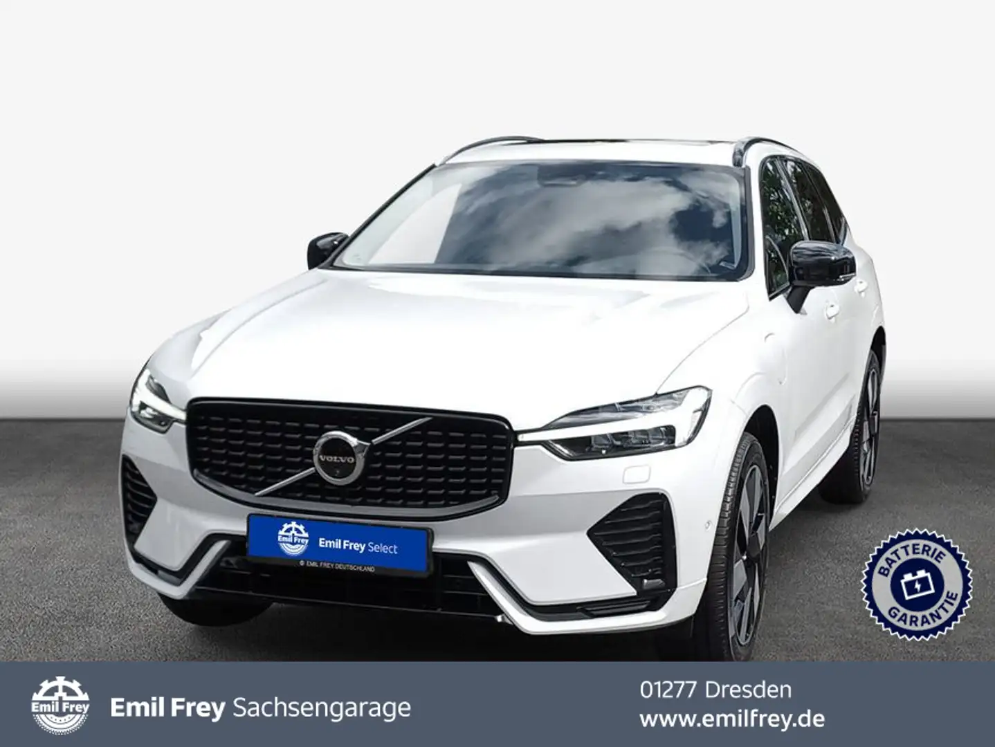 Volvo XC60 XC60 T6 AWD Plug-in Hybrid Plus Dark Business Weiß - 1