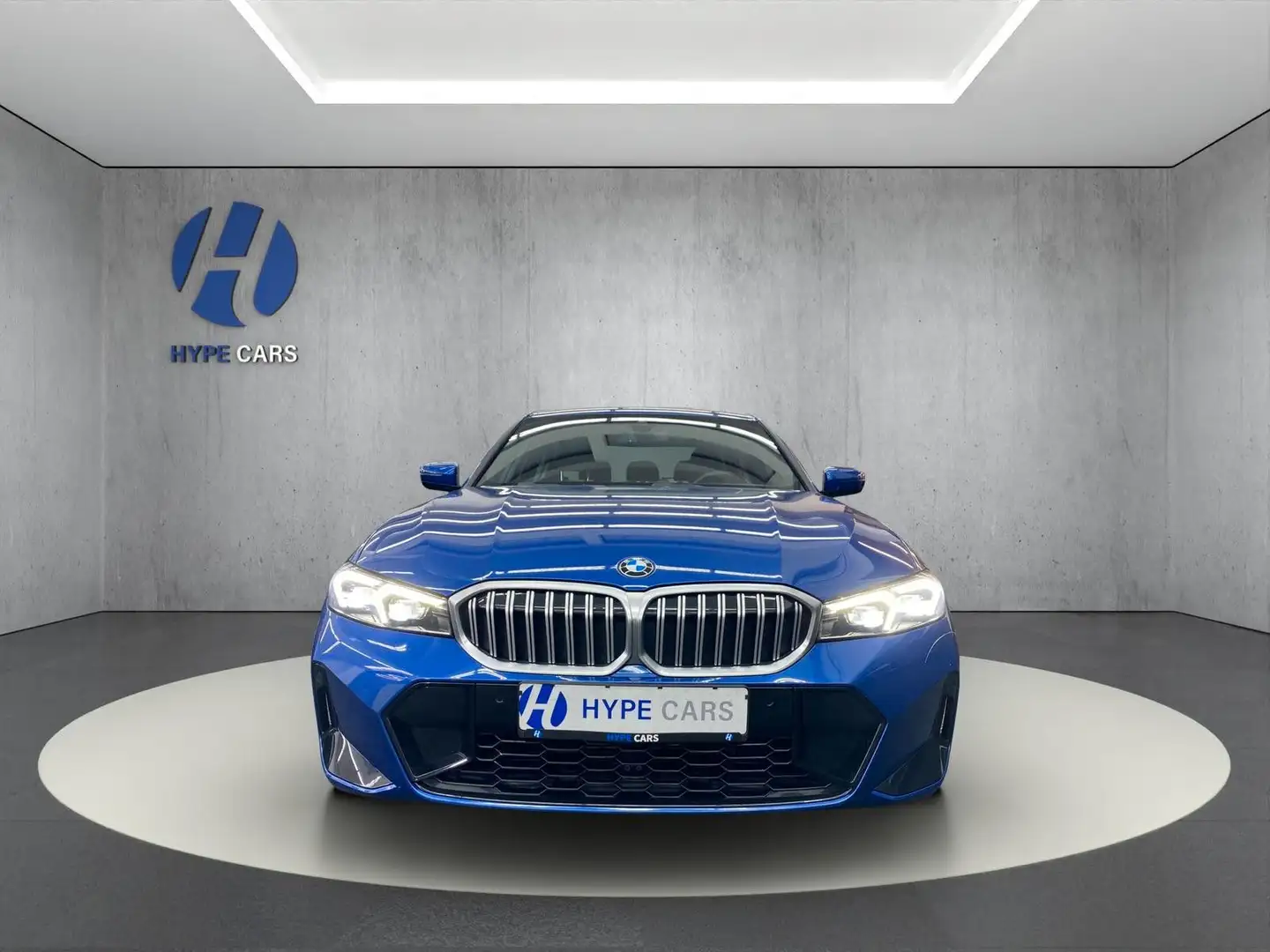 BMW 320 i xDrive M Sport LED RFK AHK Ambiente Curved Blu/Azzurro - 2