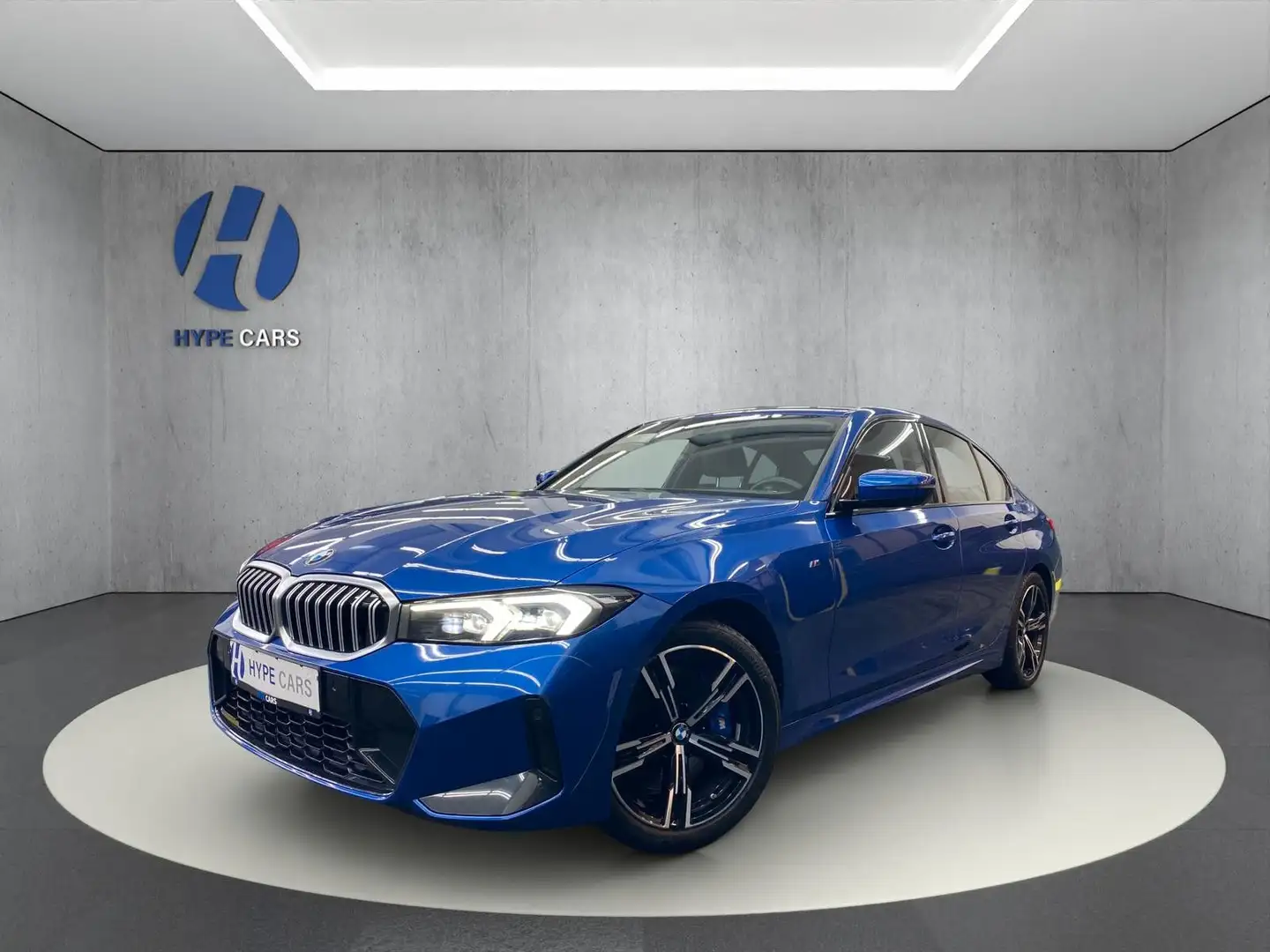 BMW 320 i xDrive M Sport LED RFK AHK Ambiente Curved Blu/Azzurro - 1