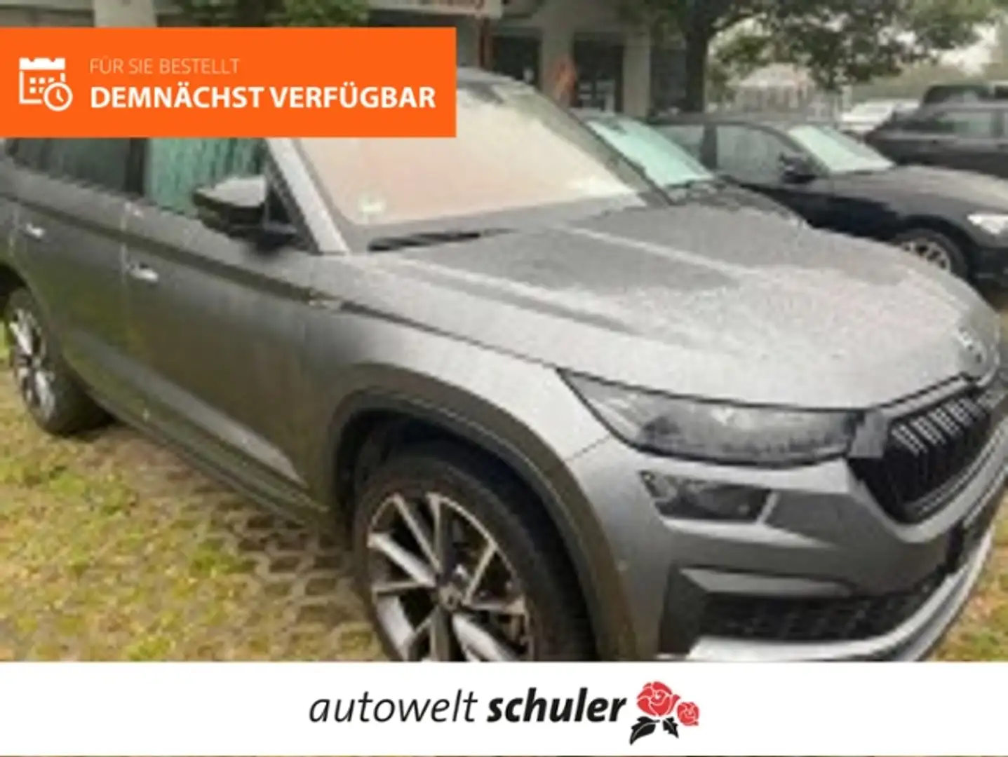 Skoda Kodiaq 2,0 TDI DSG 4x4 Sportline Pano AHK Gris - 1