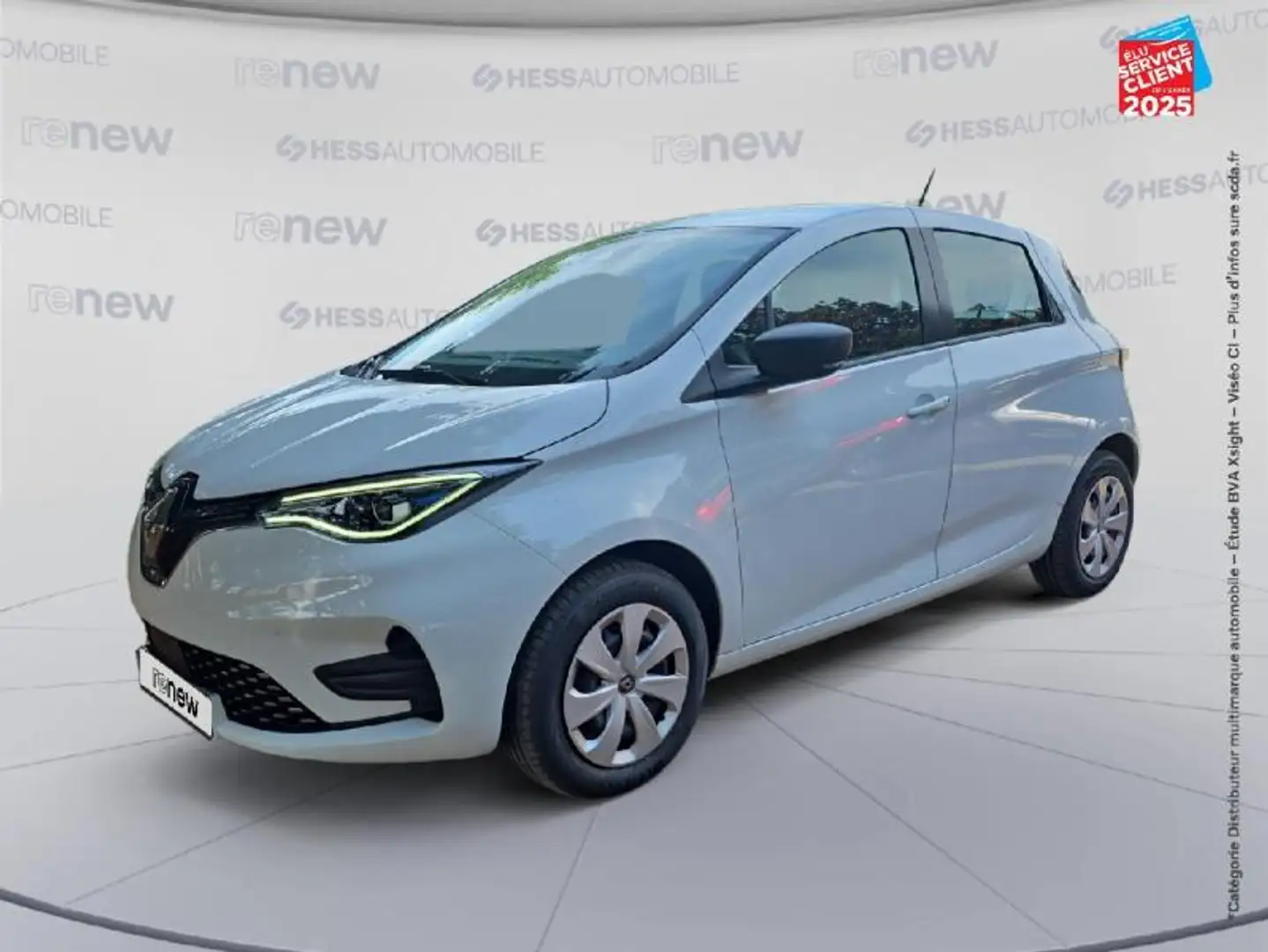 Renault ZOE E-Tech Equilibre charge normale R110 Achat Intégral - 22B Blanc - 1