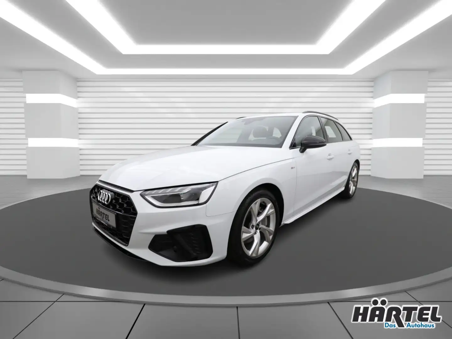 Audi A4 AVANT S-LINE 40 TFSI S TRONIC (+NAVI) Bluetooth Weiß - 2