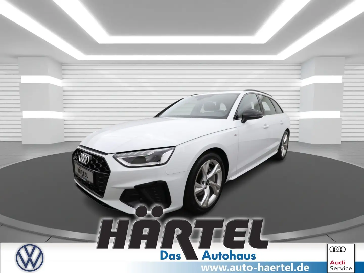 Audi A4 AVANT S-LINE 40 TFSI S TRONIC (+NAVI) Bluetooth Weiß - 1