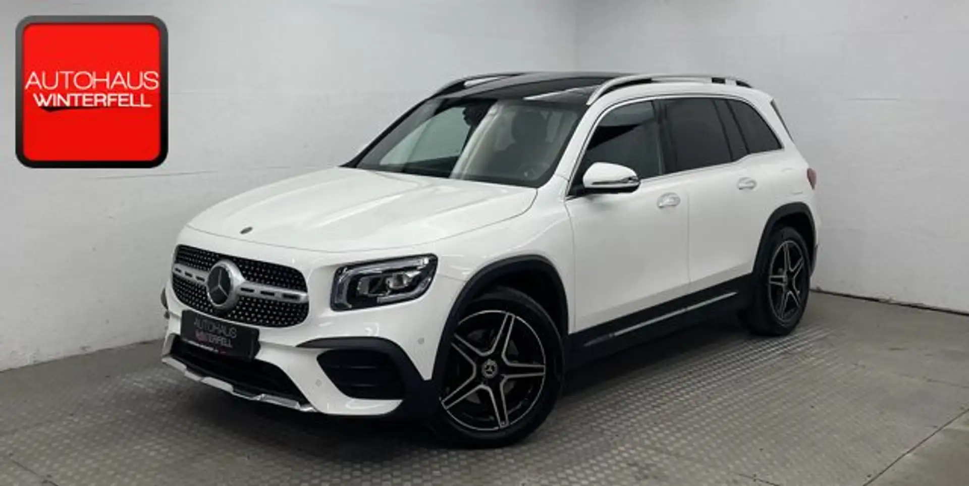 Mercedes-Benz GLB 200 d AMG LINE 7SITZ+PANO+DIGITAL+KAMERA+LED White - 1
