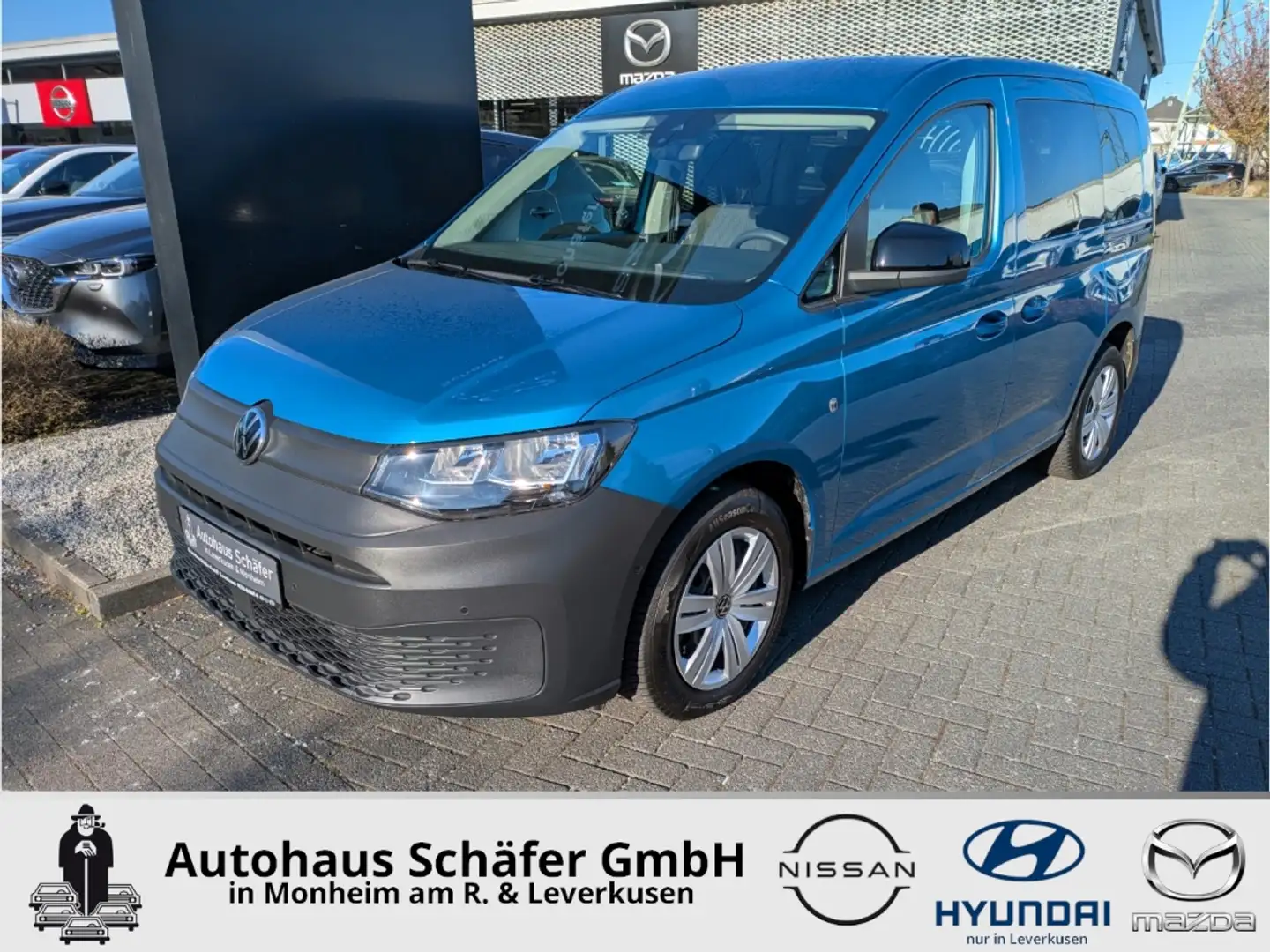 Volkswagen Caddy 2.0 TDI Allwetter App-Connect ParkAssist Sitzheizu Bleu - 1