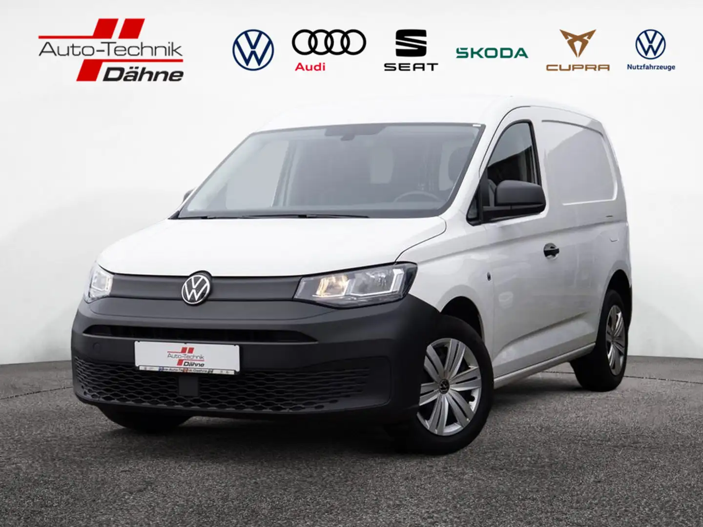Volkswagen Caddy Cargo 2.0 TDI KLIMA SITZHEIZUNG Weiß - 1