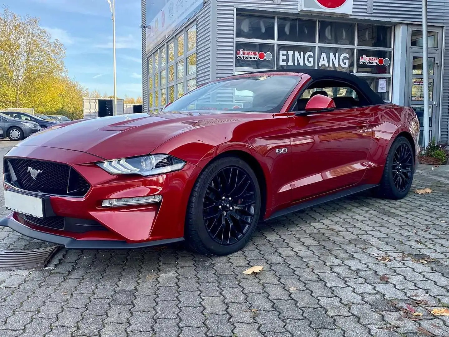Ford Mustang Convertible 5.0 Ti-VCT V8 Aut. GT Rouge - 2