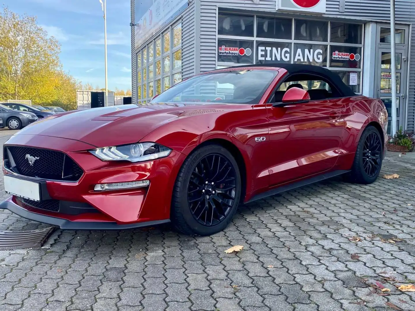 Ford Mustang Convertible 5.0 Ti-VCT V8 Aut. GT Rosso - 2
