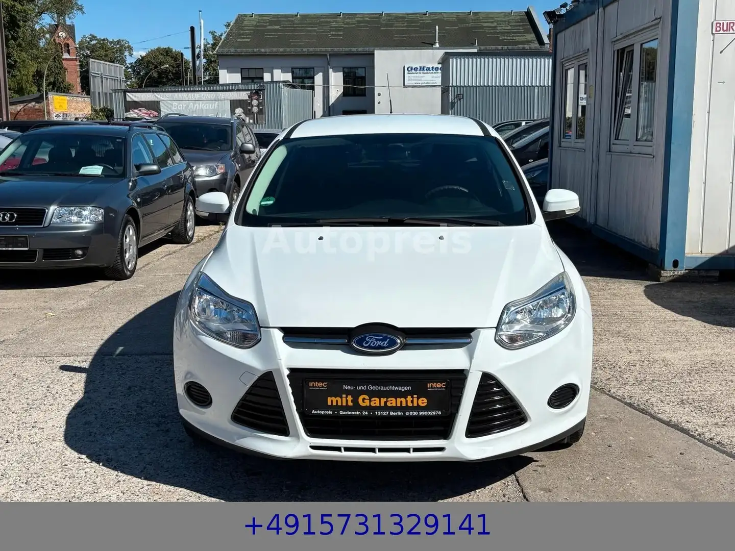 Ford Focus 1,0 EcoBoost  Ambiente Klima SHZ AHK Weiß - 2