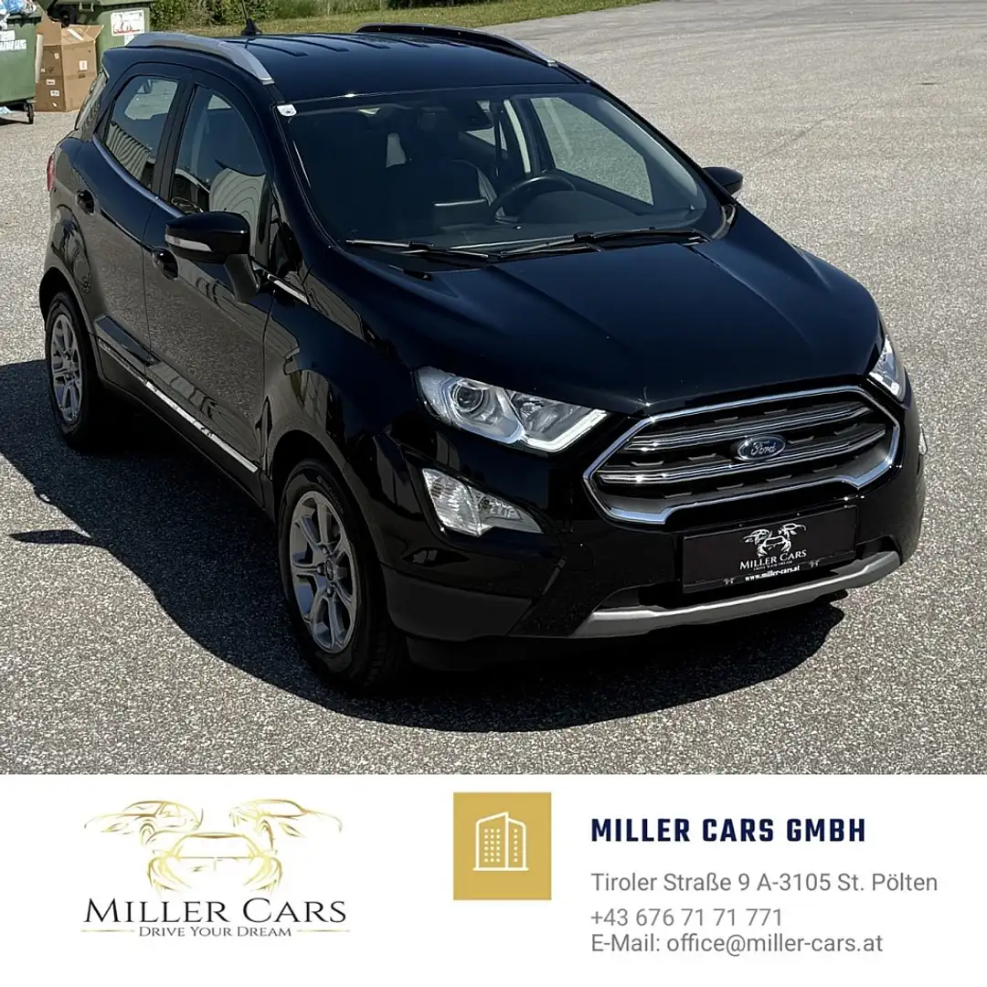 Ford EcoSport 1,0 EcoBoost Cool & Connect*mit Garantie* Nero - 1