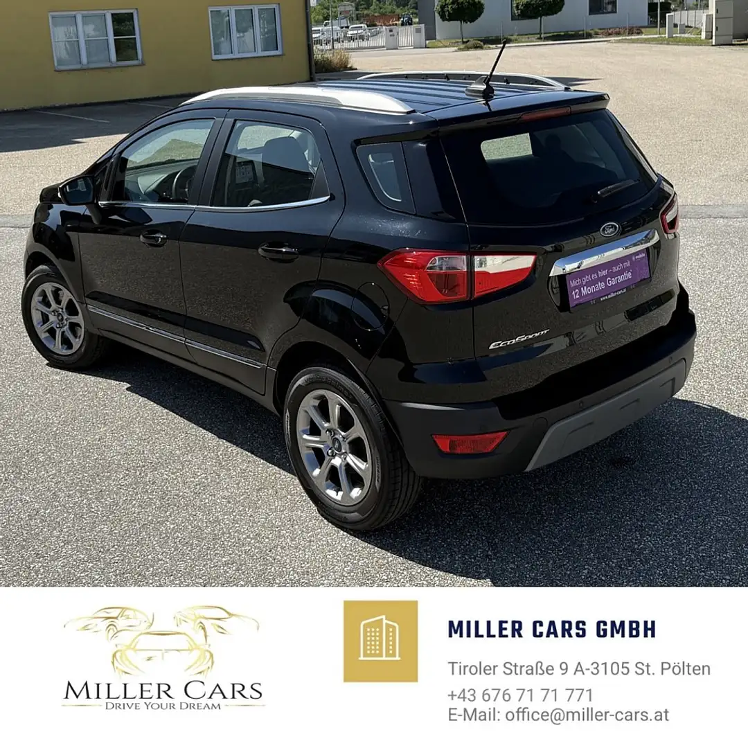 Ford EcoSport 1,0 EcoBoost Cool & Connect*mit Garantie* Nero - 2