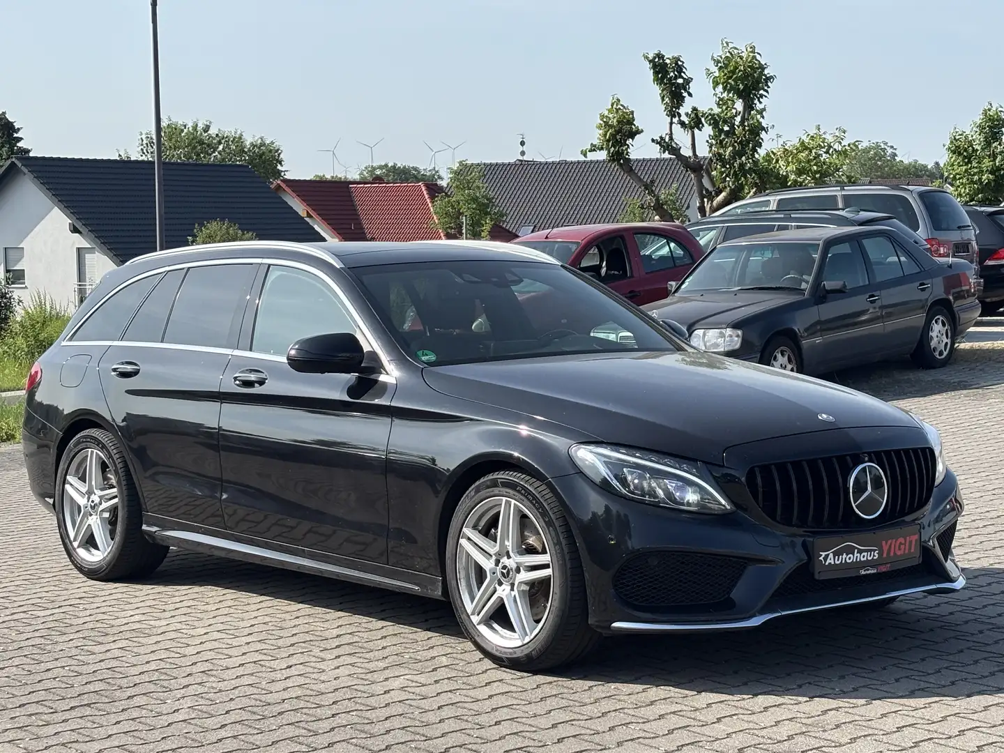 Mercedes-Benz C 250 T d 4Matic+Panorama+HeadUp+Memory+Burmaster+Assist Negro - 1