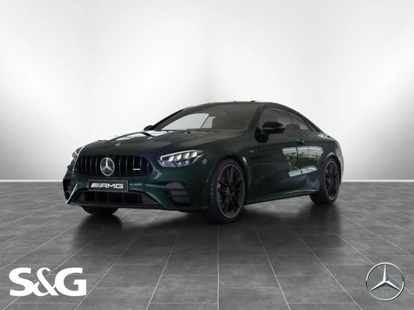 Mercedes-Benz E 53 AMG 4M+ Coupé BURMESTER+360°+MBUX+LED+20" Grün - 1