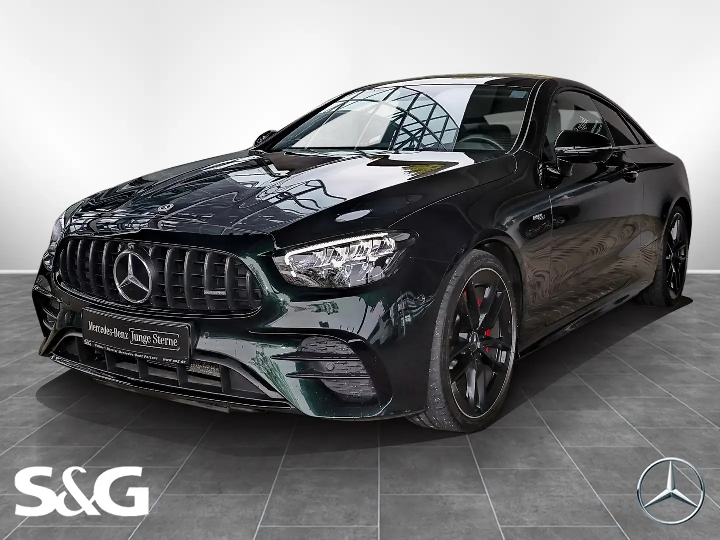 Mercedes-Benz E 53 AMG 4M+ Coupé BURMESTER+360°+MBUX+LED+20" Groen - 1