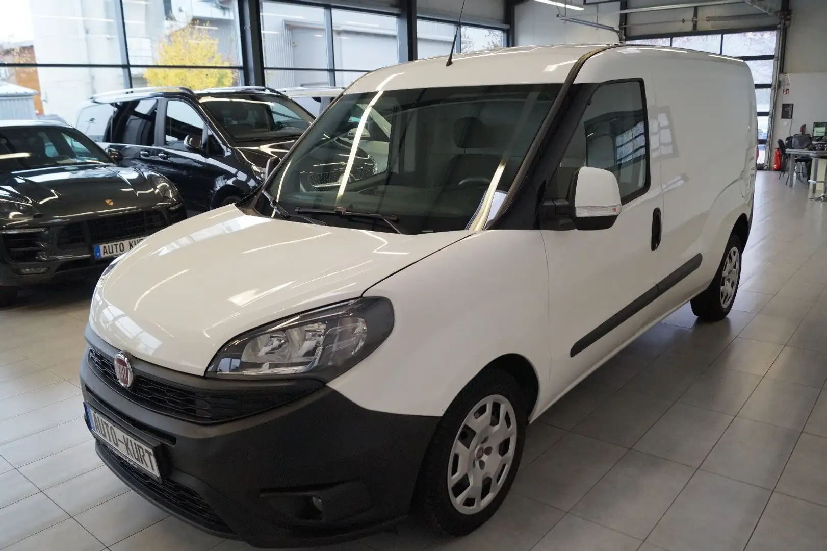 Fiat Doblo 1,6 SX Maxi Kasten*Navi*PDC*Klimauto* Weiß - 2