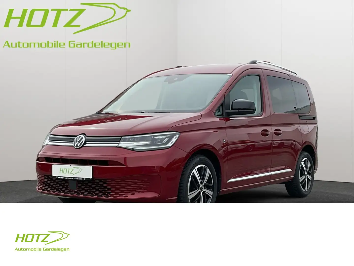 Volkswagen Caddy 1.5 TSI Style AHK / LED / StHz Rouge - 1