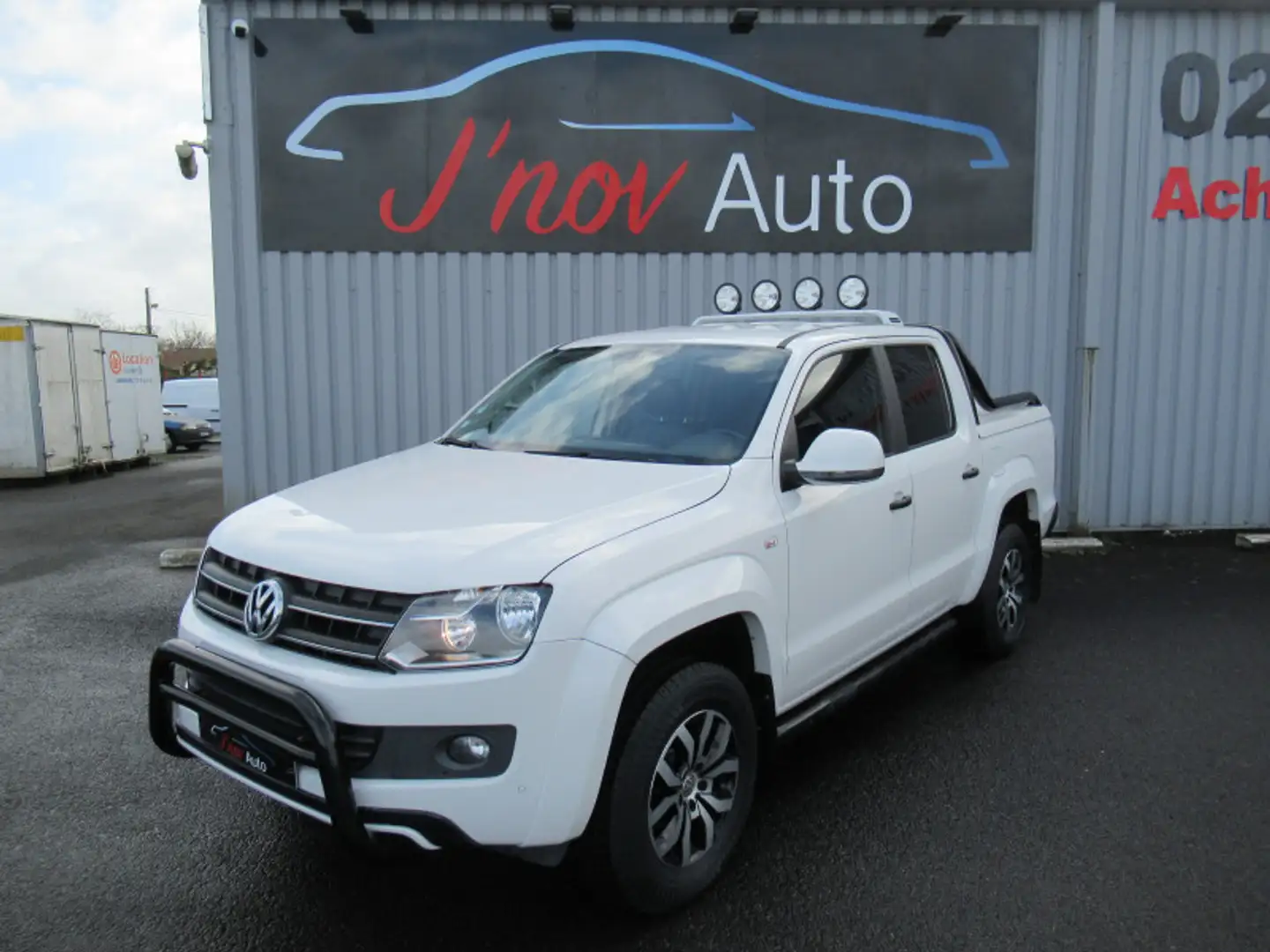 Volkswagen Amarok 2.0 BITDI 180CH CANYON 4MOTION PERMANENTE BVA Weiß - 1
