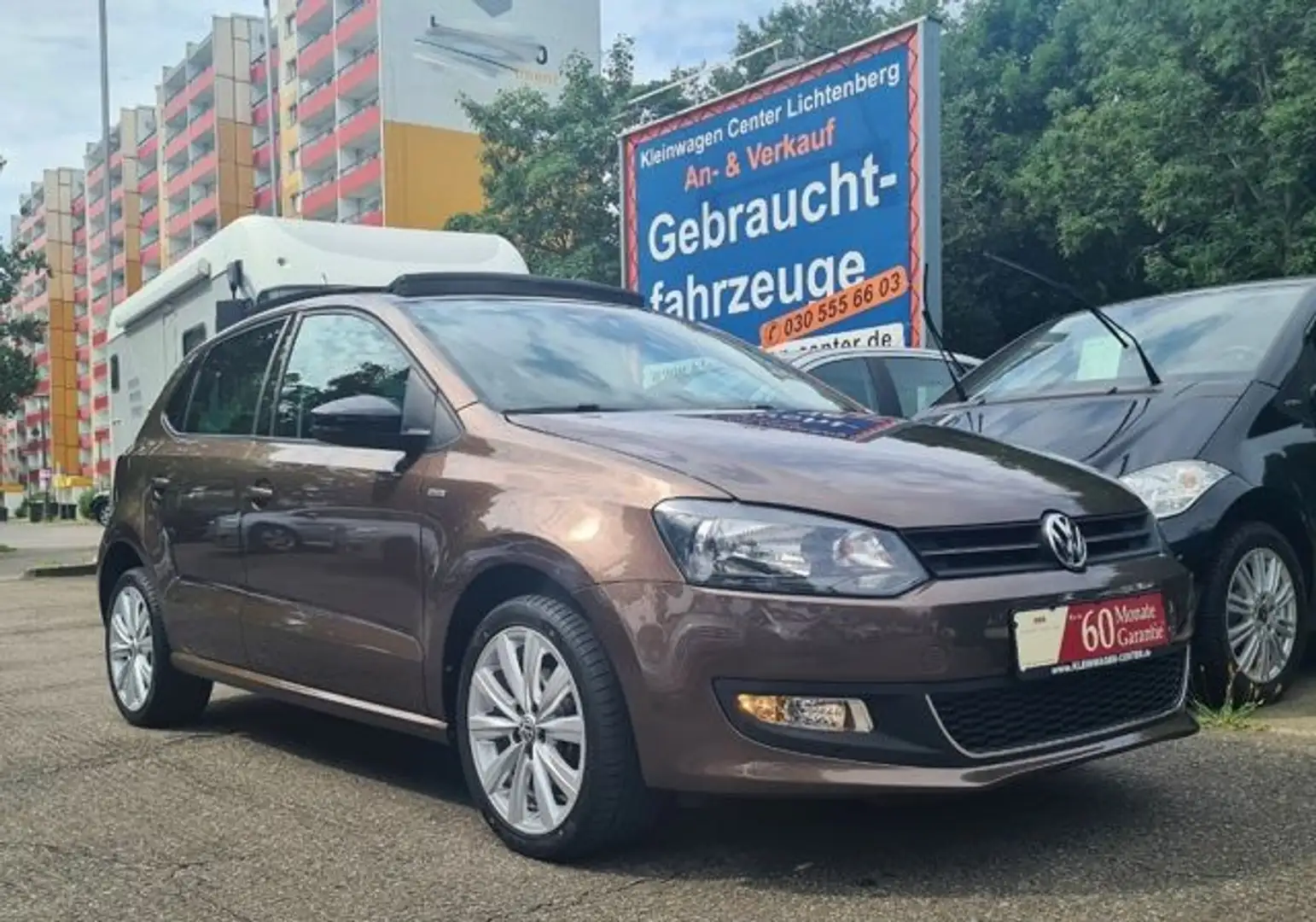 Volkswagen Polo 1.2 TSI Match Klimaaut/Panorama/Temp/Sitzh. Bronz - 2