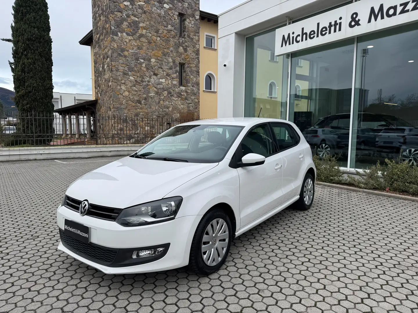 Volkswagen Polo Polo V 2009 5p 1.2 Comfortline 70cv Bianco - 2