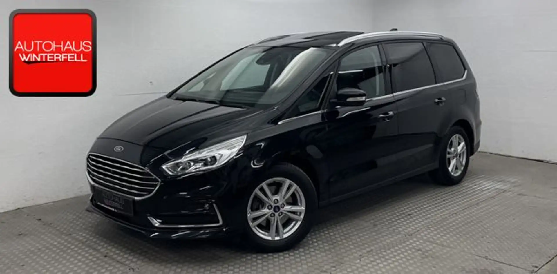 Ford Galaxy 2.0 EcoBlue TITANIUM 7SITZ+PANO+AHK+MEMO+ Negro - 1