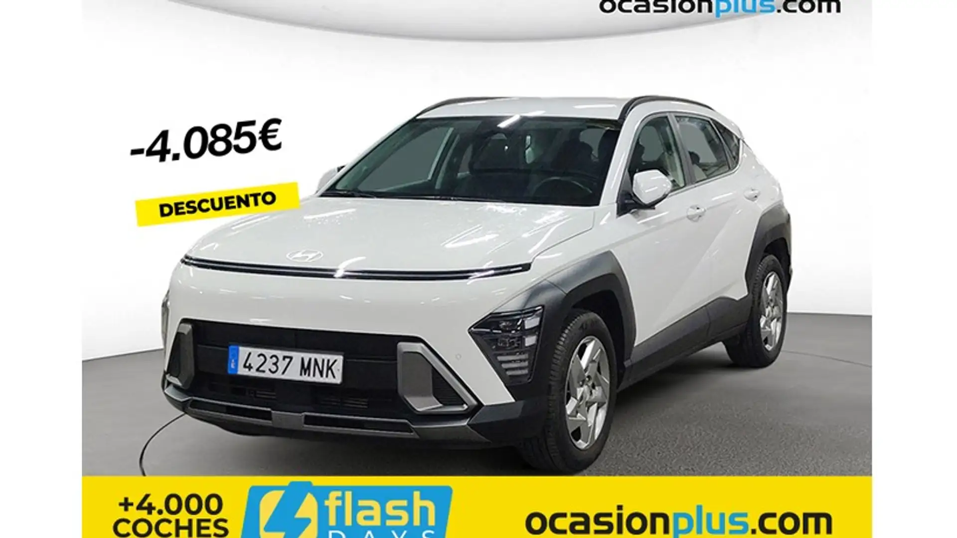 Hyundai KONA 1.0 TGDI Flexx 4x2 Blanc - 1