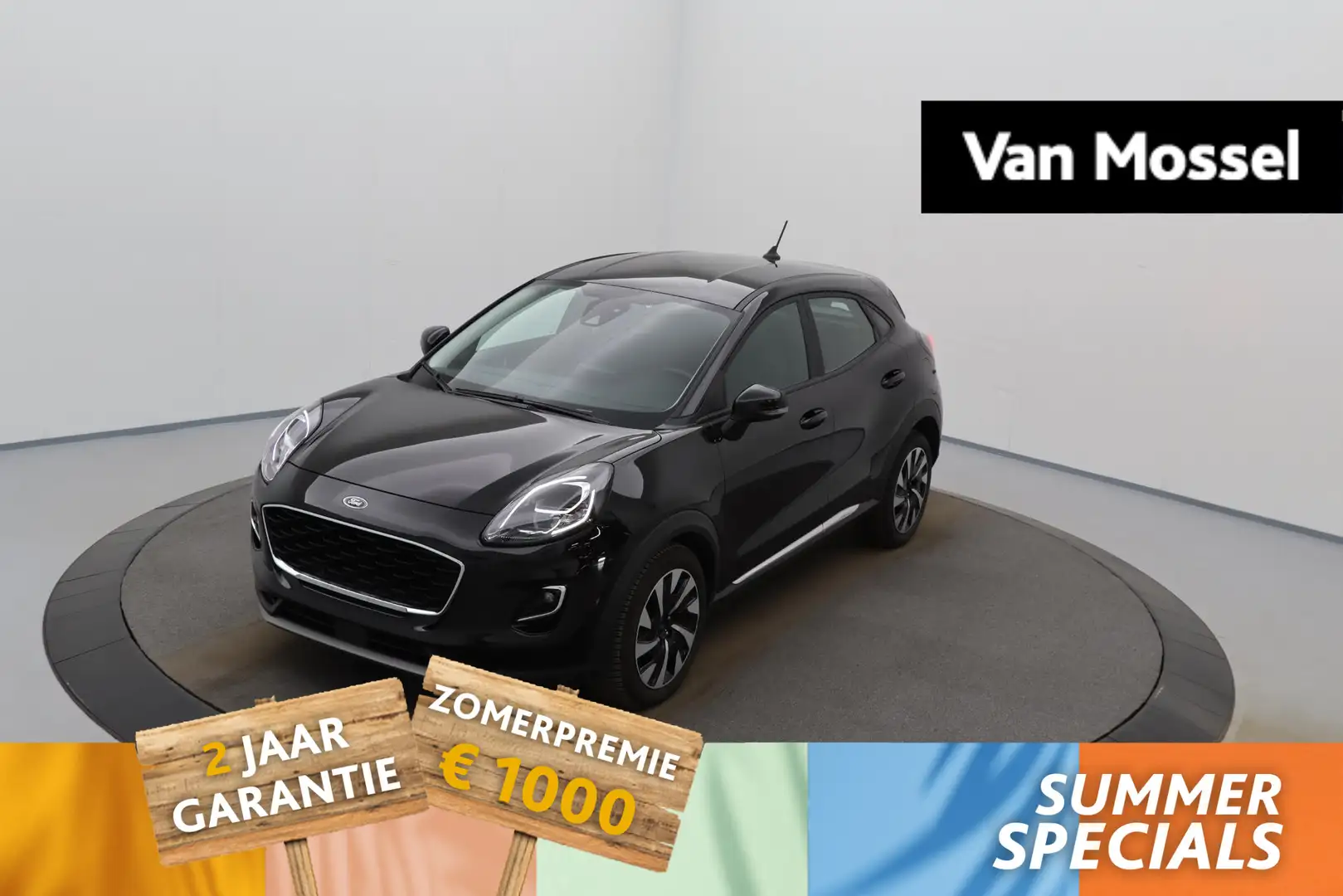 Ford Puma Titanium - Automaat - Winterpack - Carplay Zwart - 1