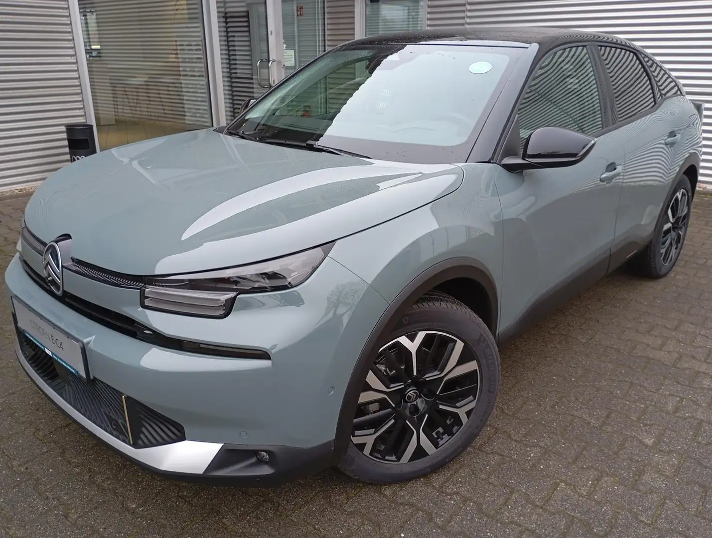 Citroen E-C4 Electric ë- Max AT/LED/Navi/180°Kamera/Shz/Klimaauto/Assist Zöld - 2