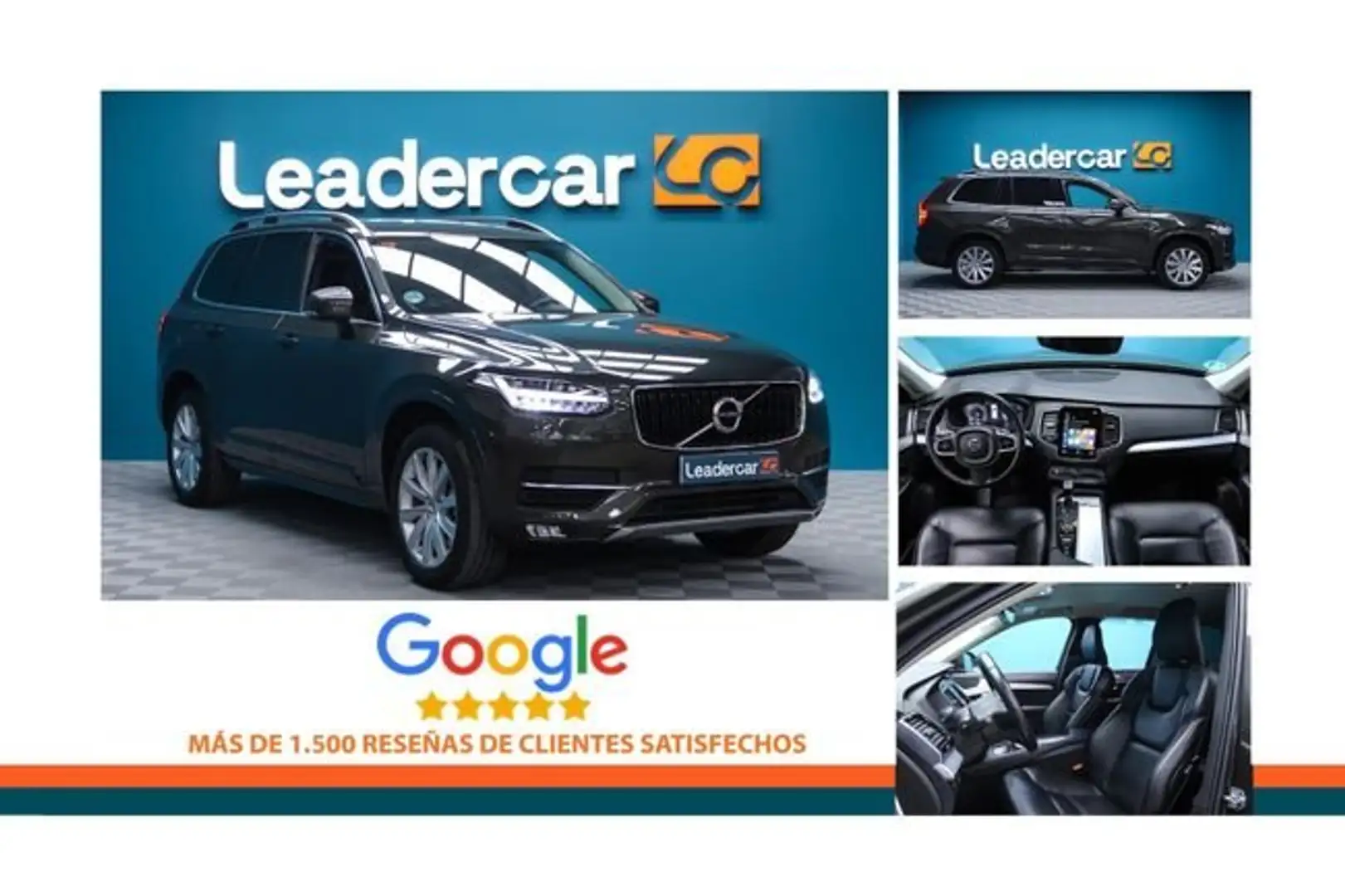 Volvo XC90 B5 Momentum 7pl. AWD Aut. Gris - 2