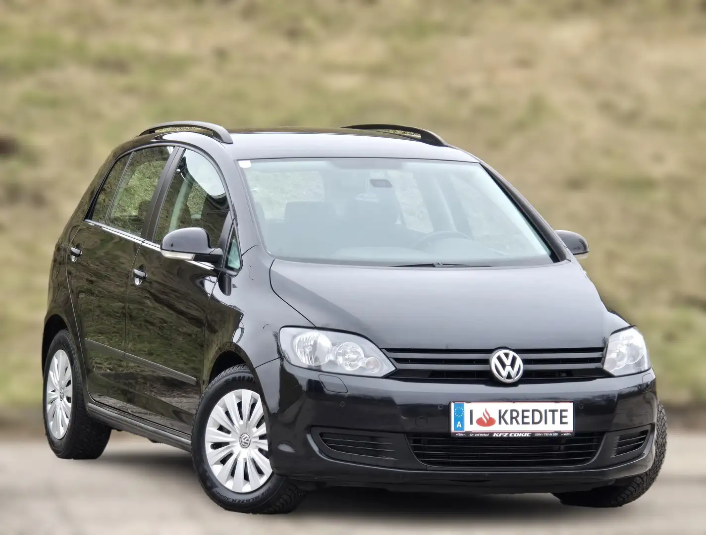 Volkswagen Golf Plus 1,6 TDI Kredit* Sitzheizung* Neues Pickerl* Klima* Schwarz - 2