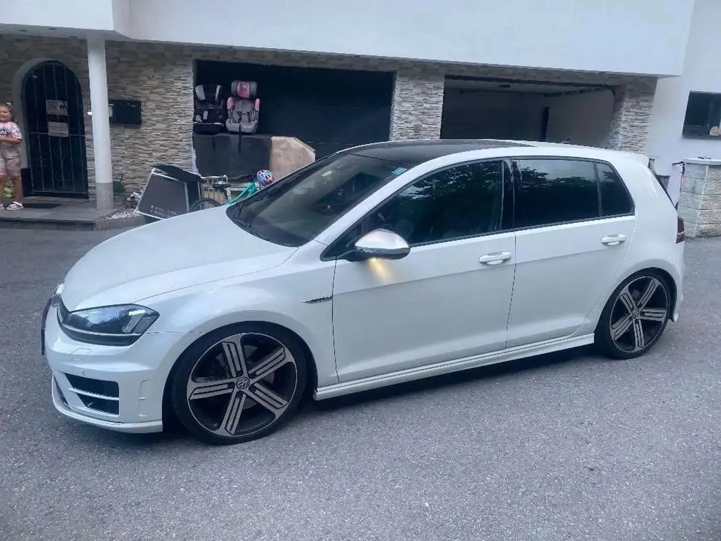Volkswagen Golf R Weiß - 1