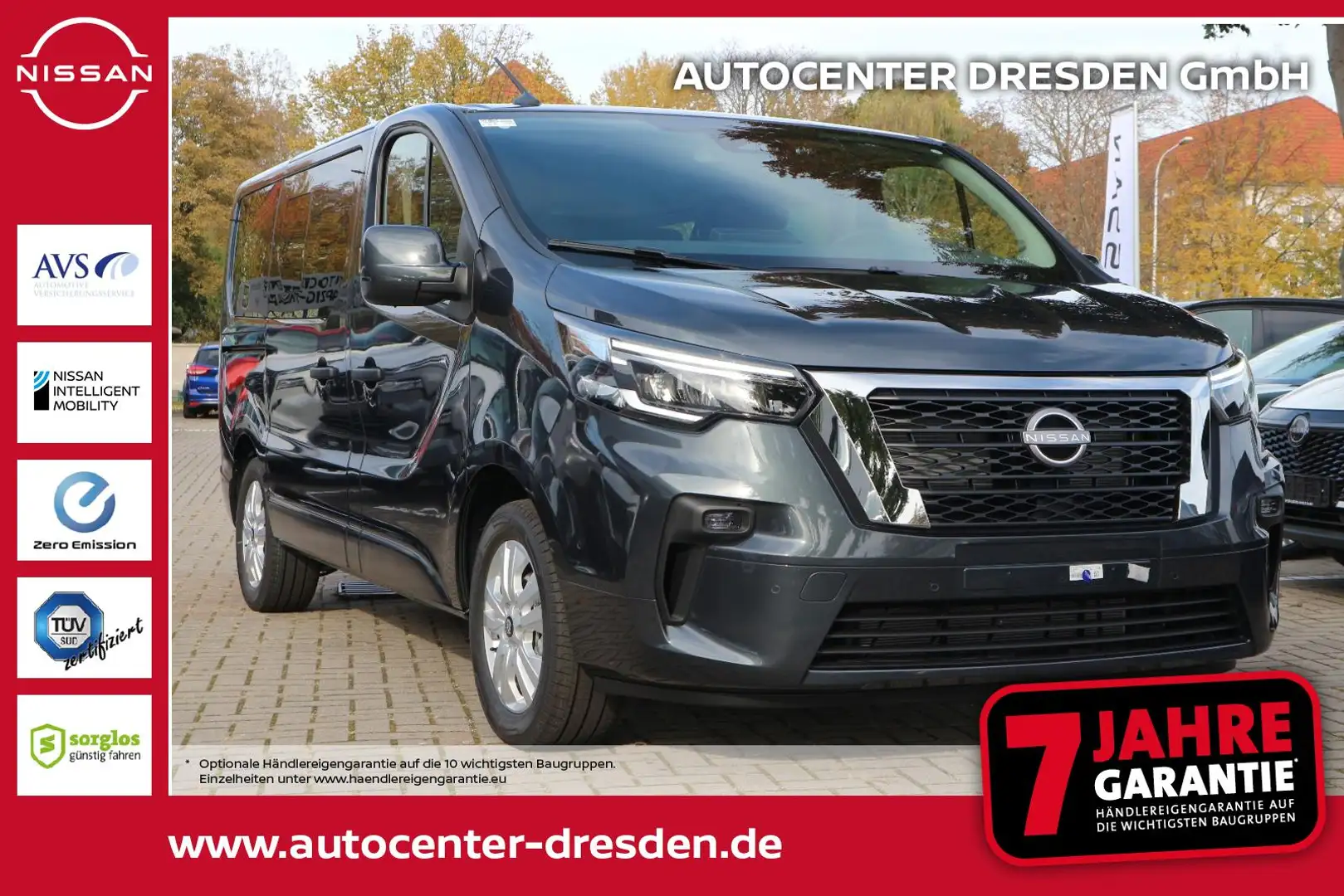 Nissan Primastar Kombi L1H1 170 AT TEKNA Kam Navi LED Negro - 1