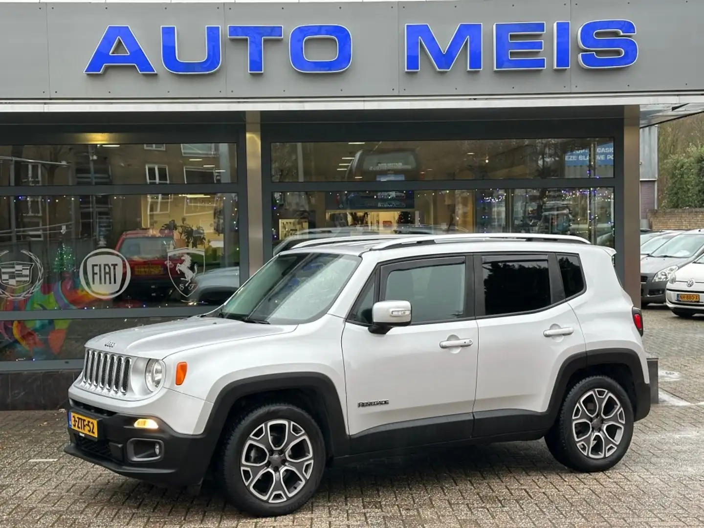 Jeep Renegade 1.4 M.AIR LIMITED Navi NAP-Autopas cruise Start-St Grijs - 1