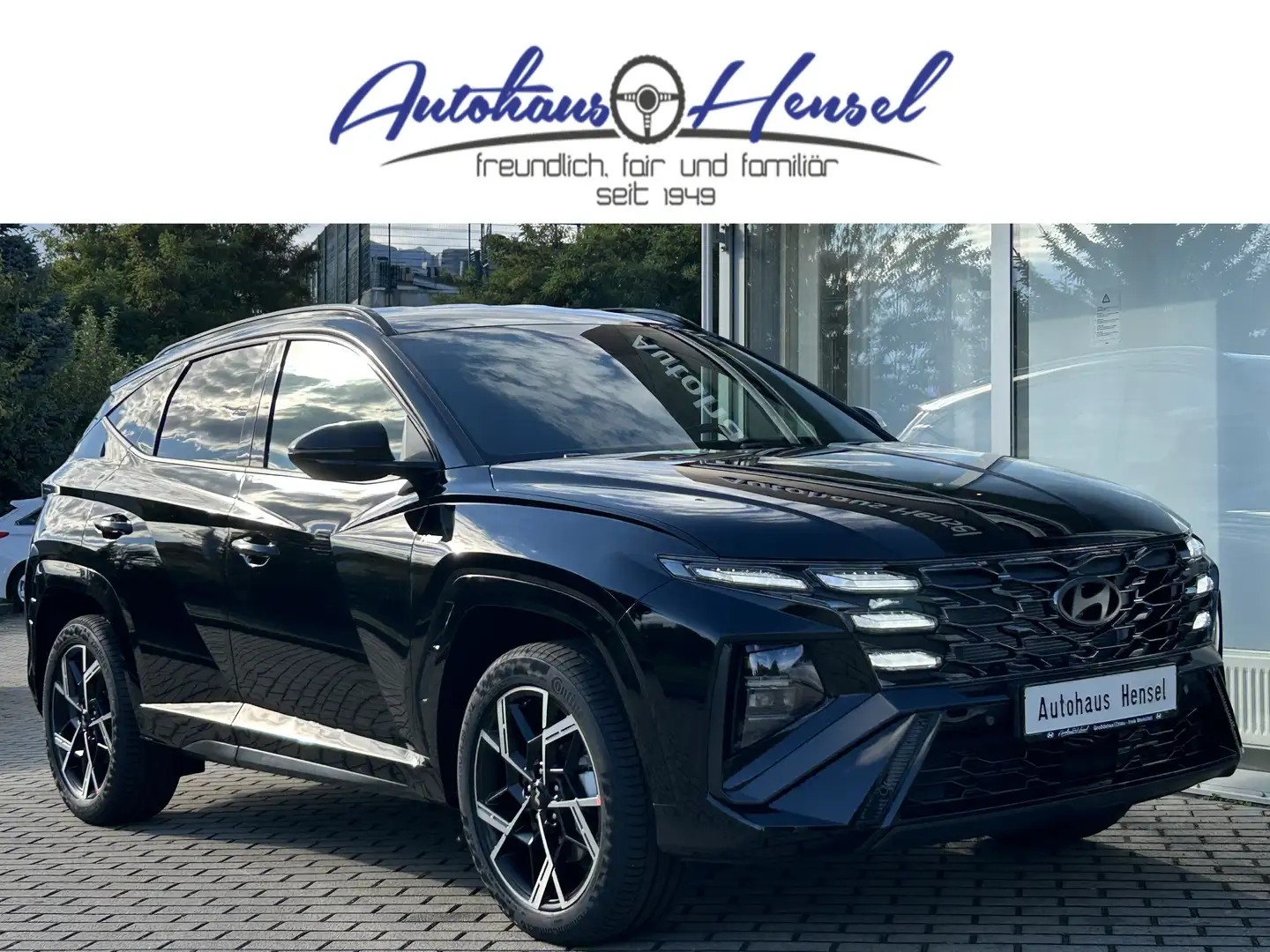 Hyundai TUCSON 1.6 T-GDi DCT N-Line BLACKWEEK&HYUKundenaktion Schwarz - 1