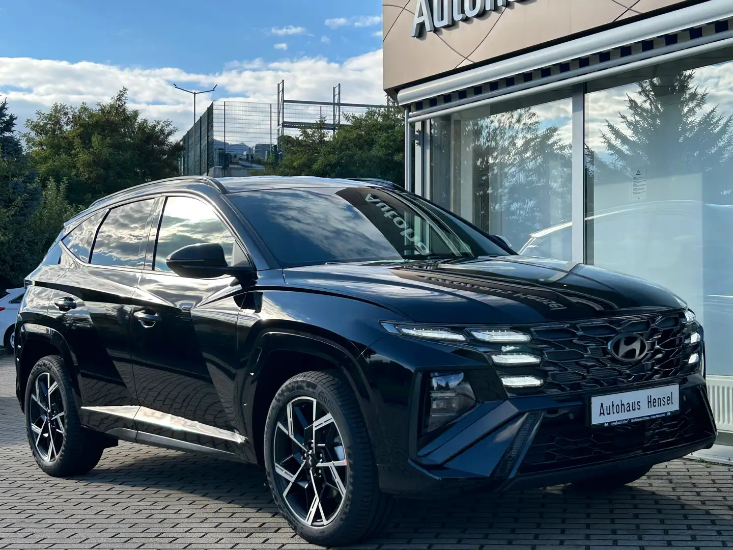 Hyundai TUCSON 1.6 T-GDi DCT N-Line BLACKWEEK&HYUKundenaktion Schwarz - 2