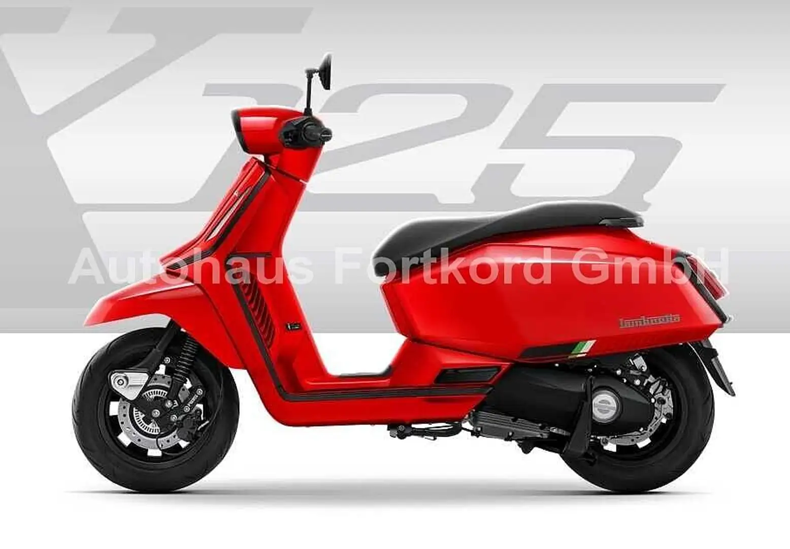 Lambretta X 125 - LED, ABS - MY 26 - Euro 5+ Rosso - 1