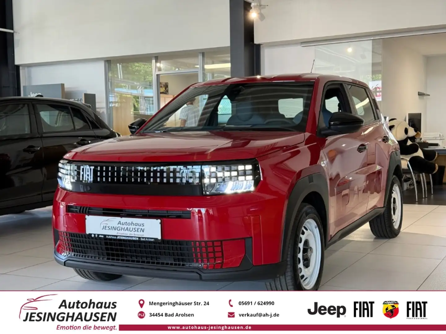 Fiat Grande Panda (RED)+PDC+Klima+CarPlay+LED - 1