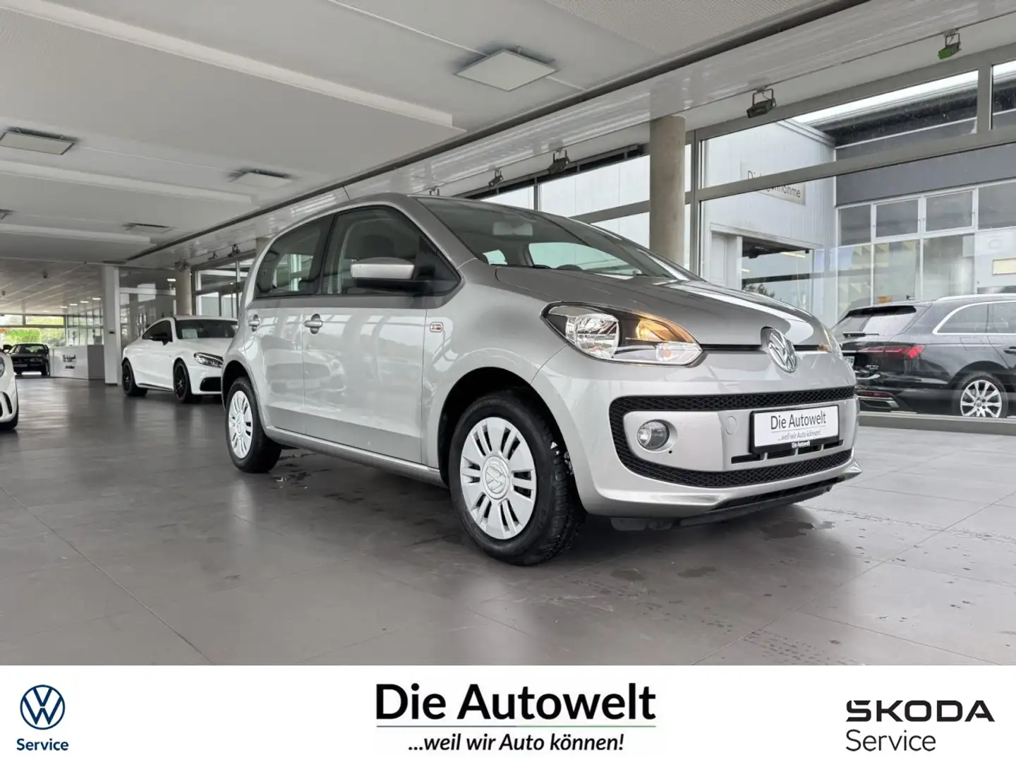 Volkswagen up! ! move 1.0 33 TKM NAVI KLIMA SHZG PDC GRA ZV Zilver - 1