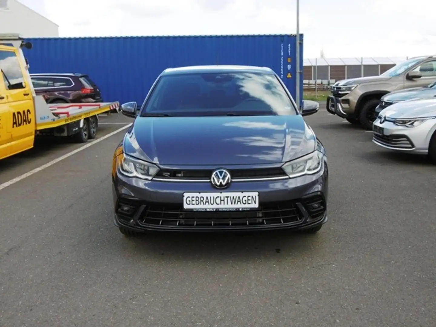 Volkswagen Polo 1.0 TSI OPF R-Line Klima Rückfahrkamera Grau - 2